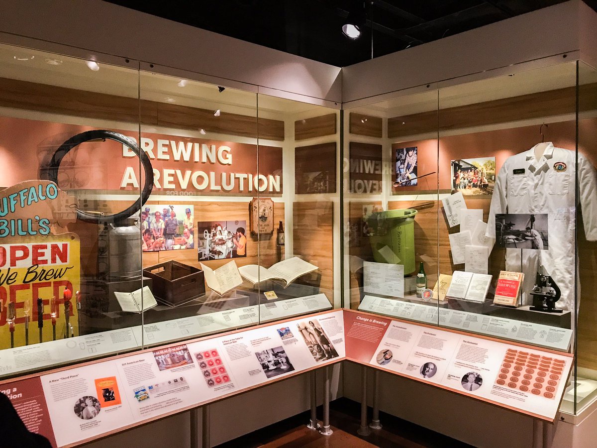 Great time with Fritz Maytag <a href="/smithsonian/">Smithsonian</a> Food History Weekend and <a href="/amhistorymuseum/">National Museum of American History</a>. The cool new exhibit, “Brewing a Revolution,” is ez2 find in the National Museum of American History near Julia Child’s kitchen—&amp; has some great historical items from Fritz and <a href="/AnchorBrewing/">Anchor Brewing</a>