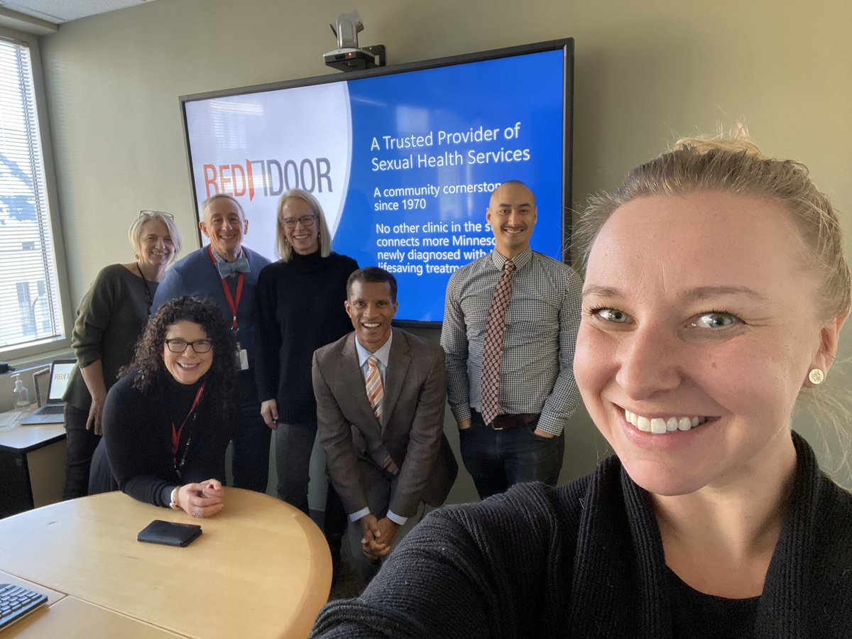 Thanks to the team the Red Door Clinic for the tour and talk about their work, challenges and goals. They’ve been providing outstanding and innovative care since 1970. #PreventHIV #sexualhealthcare #PrEP  #ForAHealthyThrivingMinnesota