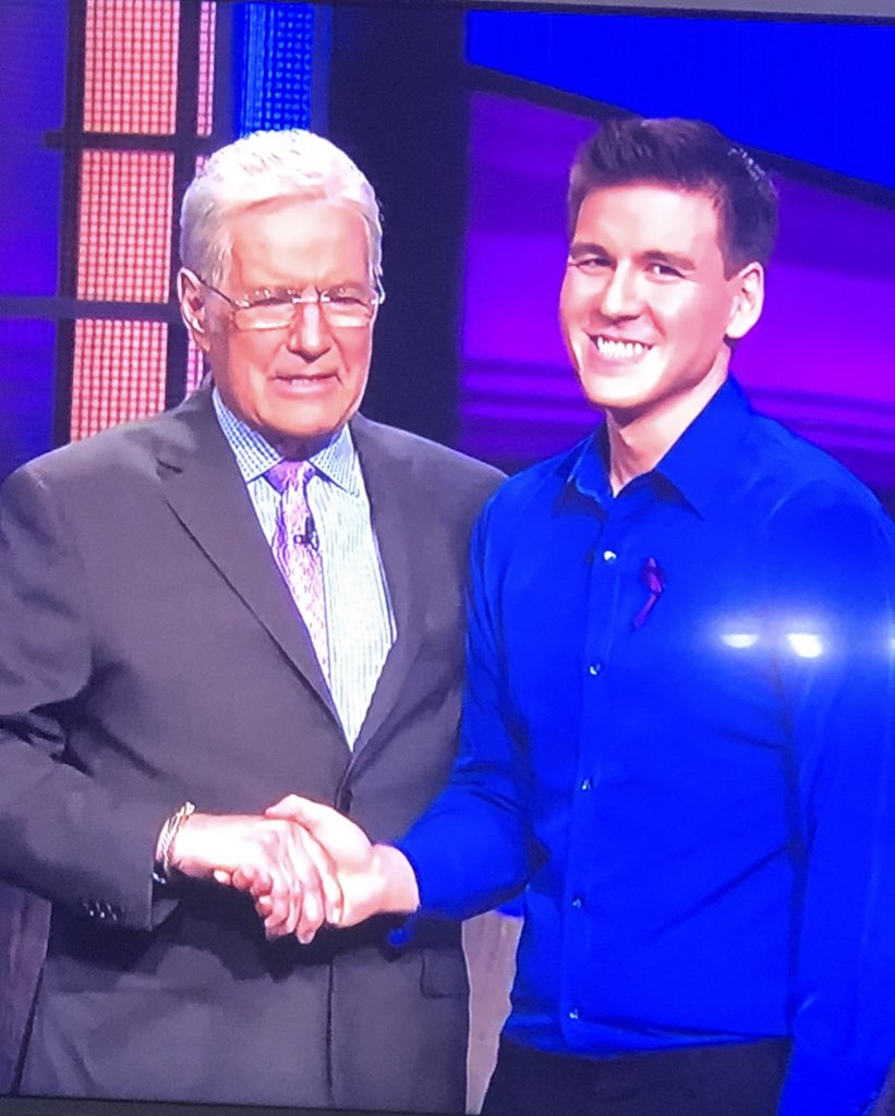 a HUGE congrats to my favorite jeopardy contest ever <a href="/James_Holzhauer/">James Holzhauer</a> for winning the tournament of champions!!! ❤️ can this day get any better????