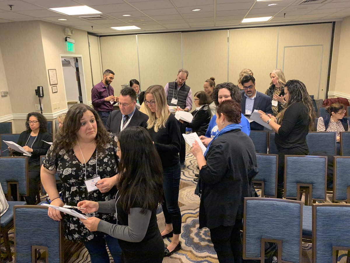 KelleyCordeiro's tweet photo. We had participants up out of their seats engaged in text-based, content-rich discussion & vocab exploration #AdvancedLiteracies for #ELLs @NYSTESOL #NYSTESOL2019 #NYSTESOL19 @LIRBERN @MrsDMcAuliffe @ChristaESL @DW_Educator @NYSEDNews https://t.co/wiGwLv4ofh