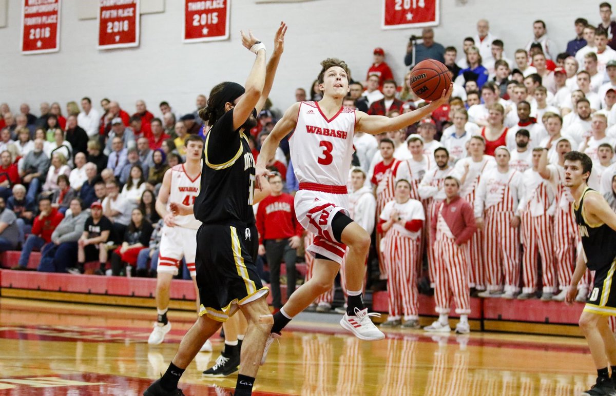 collegebballhub's tweet photo. TEAMS TO LOOK OUT FOR: 
Wabash College 21-6 (2018-19)
Returning all of their key role players after coming off of a strong 18-19 season and a chip on their shoulder after losing in the 2nd round of the nat. tourn last yr are 2 reasons this team is primed for big yr @WabashBBall https://t.co/QhWJtjIXVe