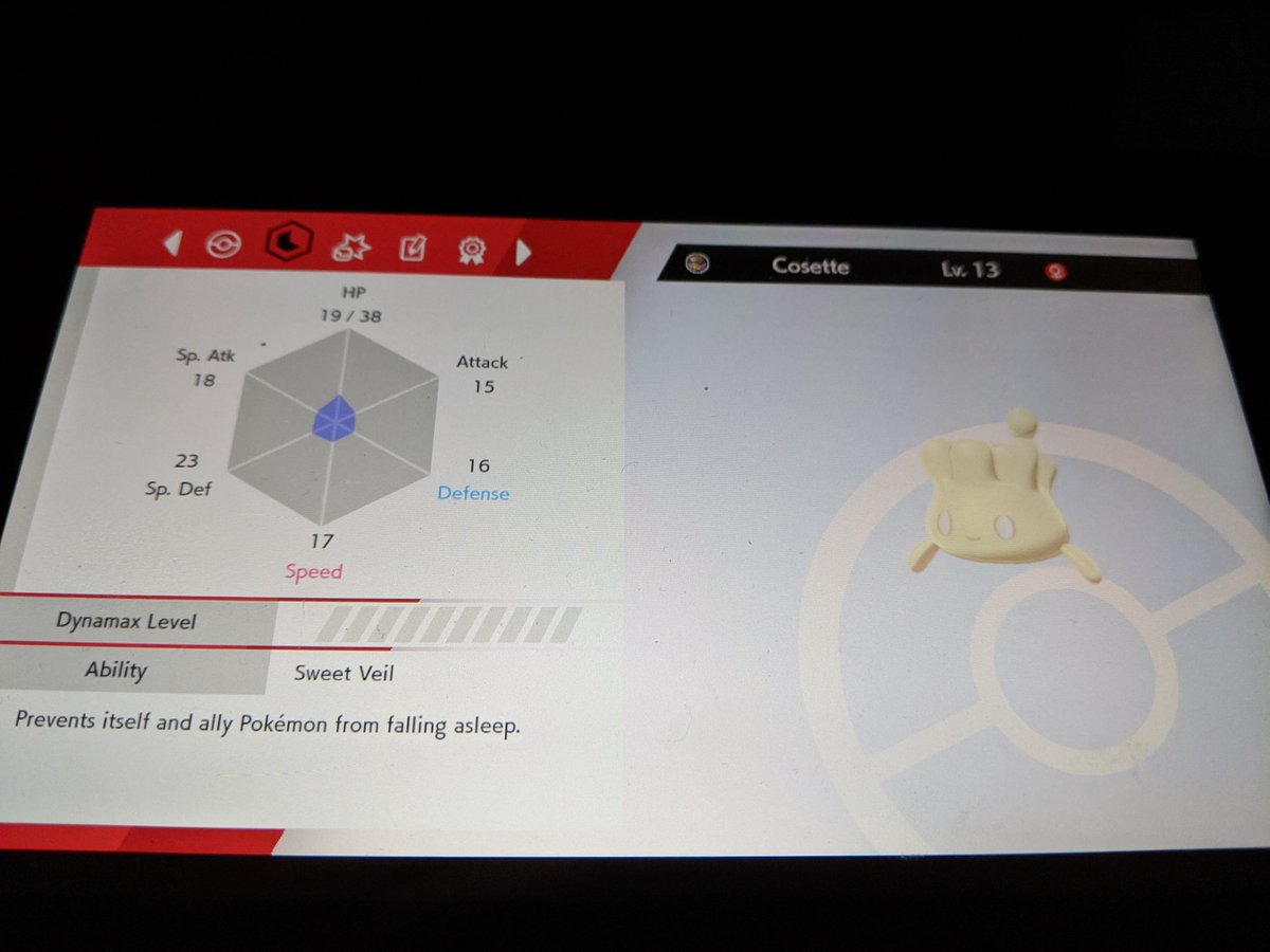 EntityofJustice's tweet photo. AY
The third member of my Pokemon #SwoShi team is caught!
It sure is lucky I've been taking my time, otherwise I would've missed catching Cosette the Milcery named for a name between @aucremie and I. She changed her @ when Alcremie was announced. I had to include her. https://t.co/Wz9W3M1bP4