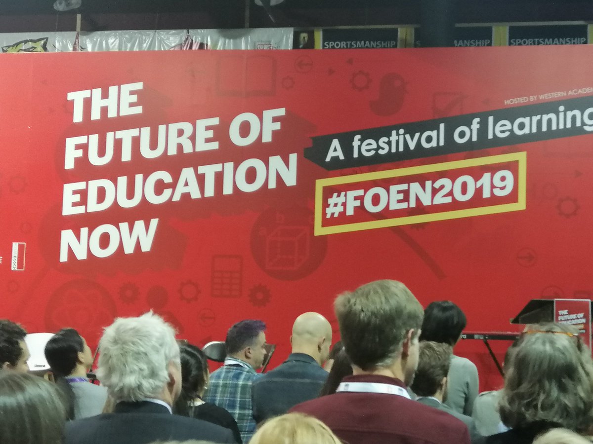 Enjoying a good geek out at #FOEN2019 #FOEN. Loads of practical takeaways, but the best thing is knowing we are part of a global movement re-imagining &amp; re-designing education in our own small (but big) ways. Thx <a href="/WAB_LIVE/">WAB</a>
