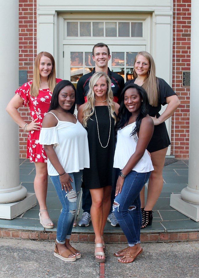Tomorrow, these 6 seniors cheer ONE more time at Spangler Stadium. 🎓