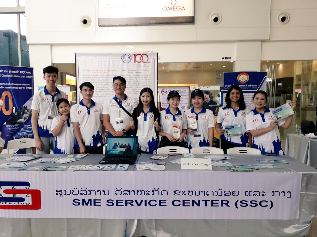 SME_Laos's tweet photo. Today and sunday, the #SSC and #Plaosme are at the Vientiane Center for a special event with the #ILO. Please come visit us and enjoy your week-end. #LaosSME https://t.co/wVJq7rxw4K