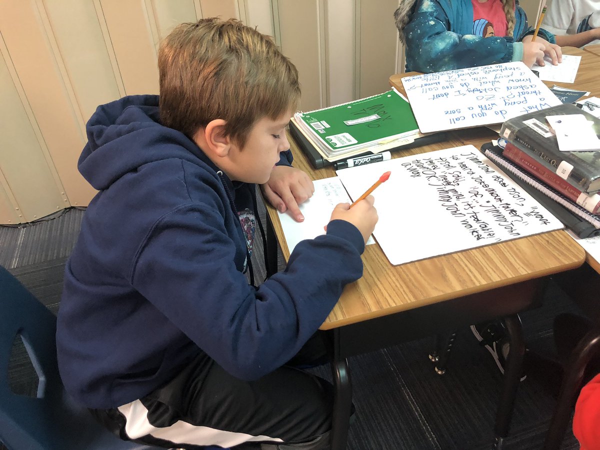aprilj816's tweet photo. Every Friday we have “Bad Joke Friday” where the students try to guess the punchline to my joke. Today we turned Bad Joke Friday into a little dialogue review. https://t.co/cX2kmZvpBg