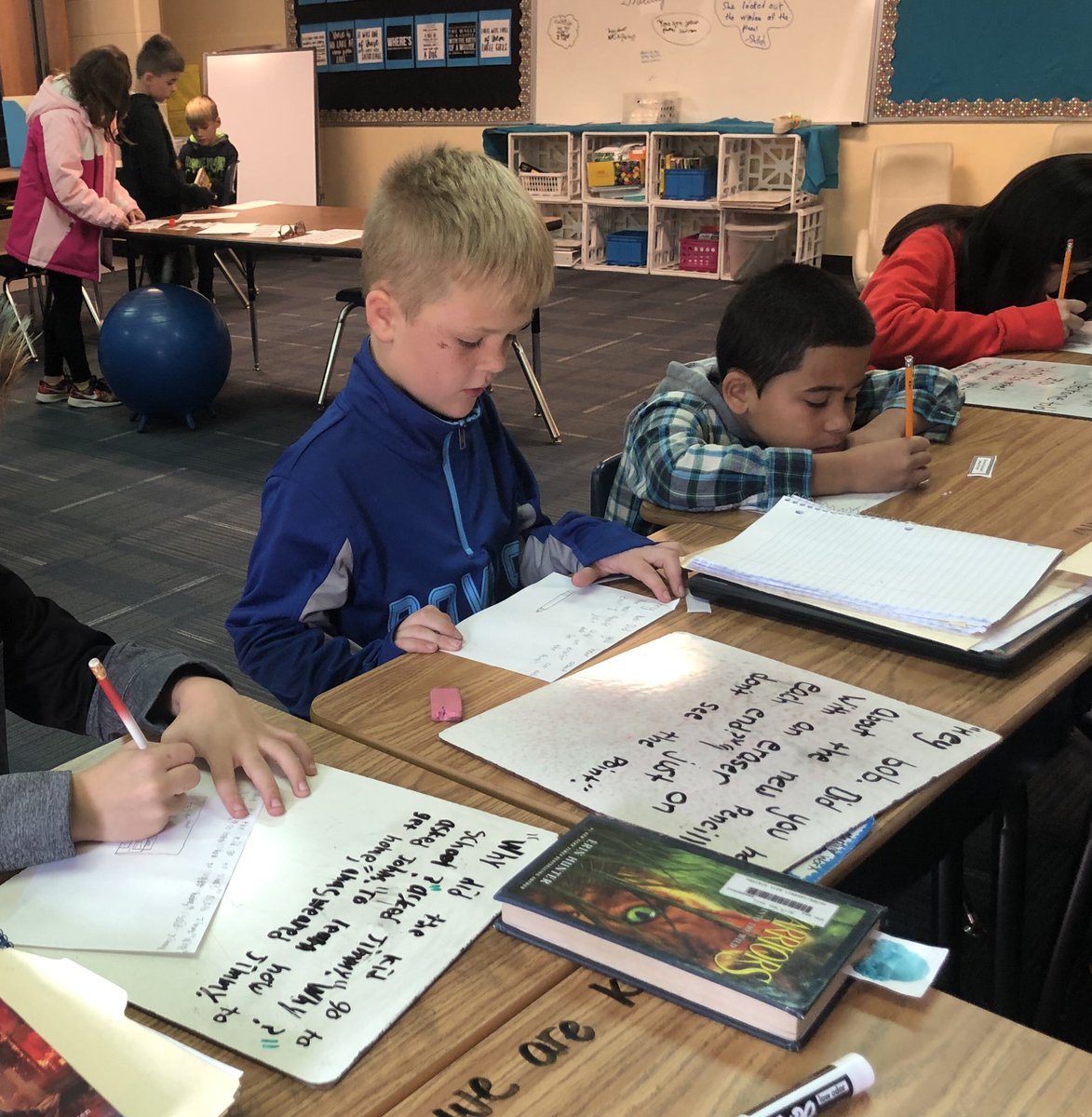 aprilj816's tweet photo. Every Friday we have “Bad Joke Friday” where the students try to guess the punchline to my joke. Today we turned Bad Joke Friday into a little dialogue review. https://t.co/cX2kmZvpBg
