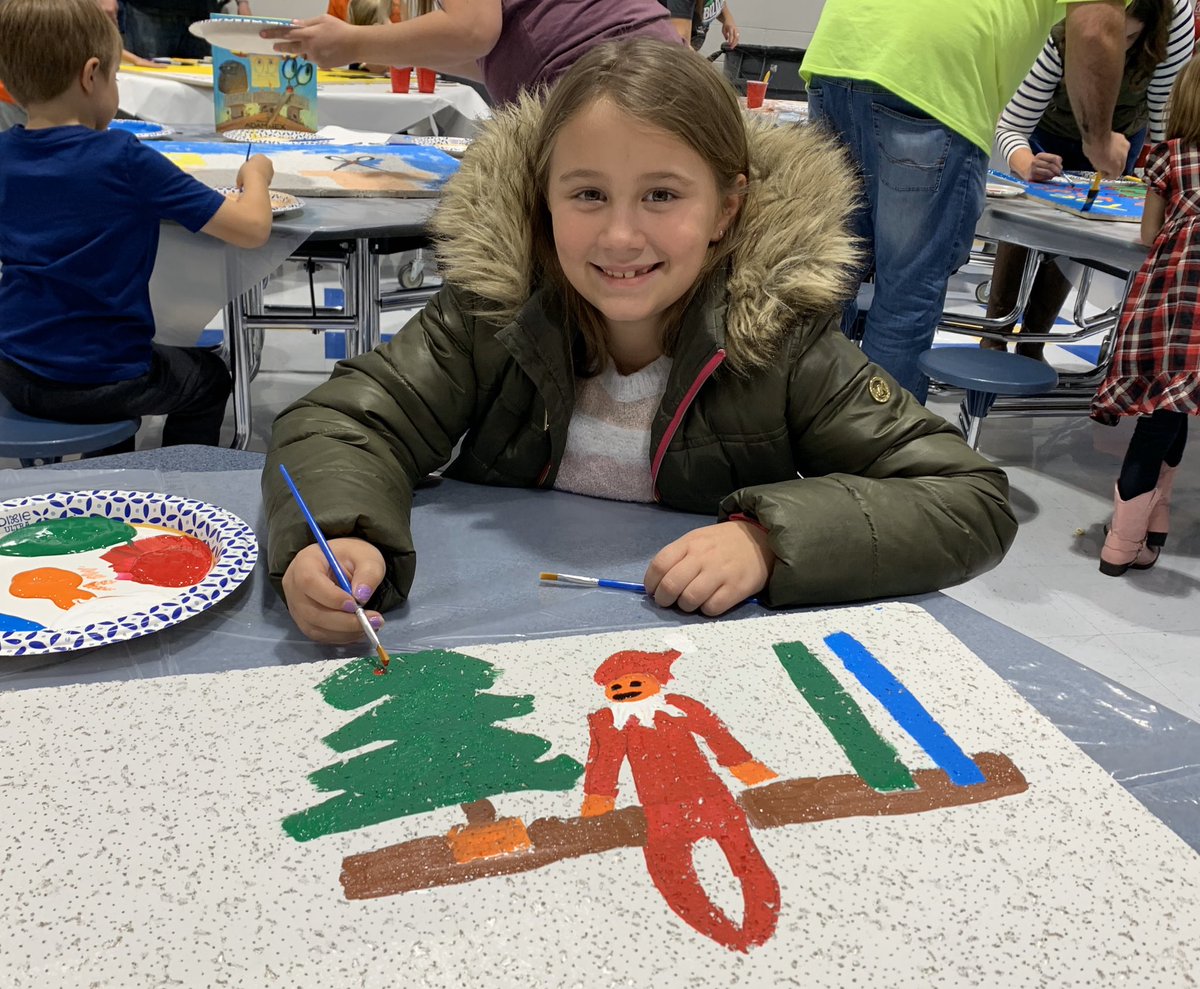 HeritageBears's tweet photo. Our PTA Ceiling Tile Paint Night was a success. We love the storybook cover themed tiles that will adorn our Library Hall in the near future. #heritageptarocks #wsdinfo @HPCubs https://t.co/CL8g5GJcGS