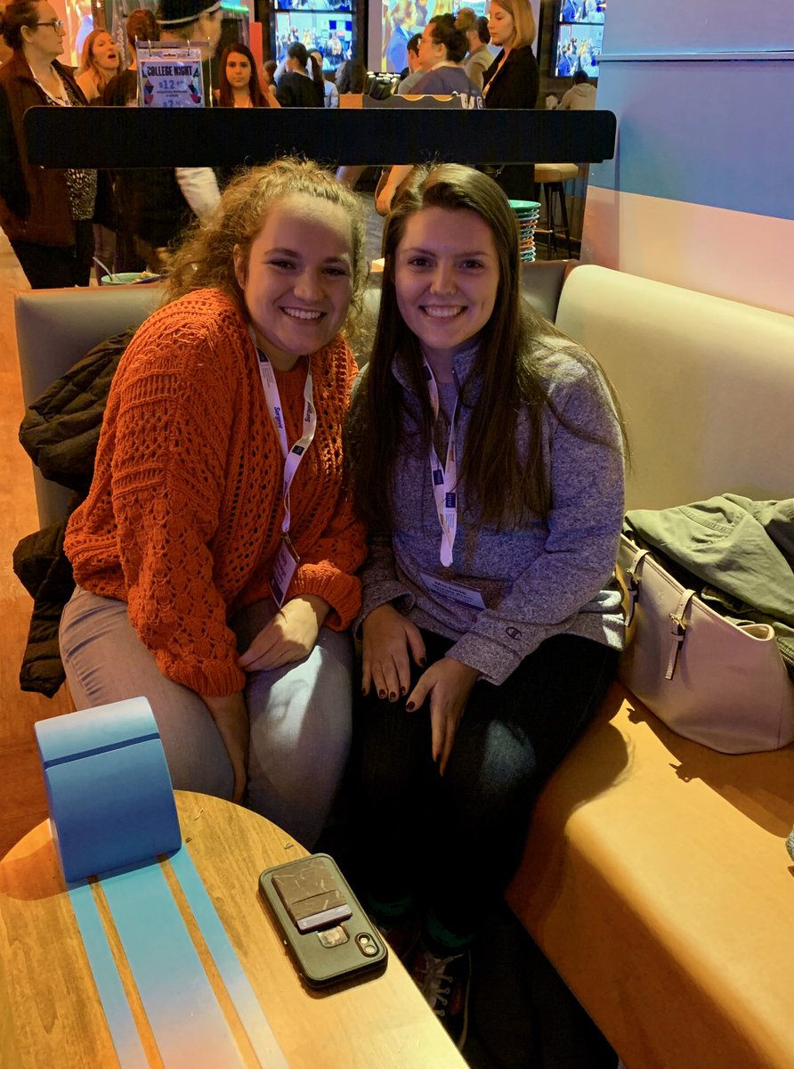 XUACCSociety's tweet photo. Fun night at Bowlero Charlotte with #IMASLC19 #XUWCB #Xavier https://t.co/6mFxG4aiBN