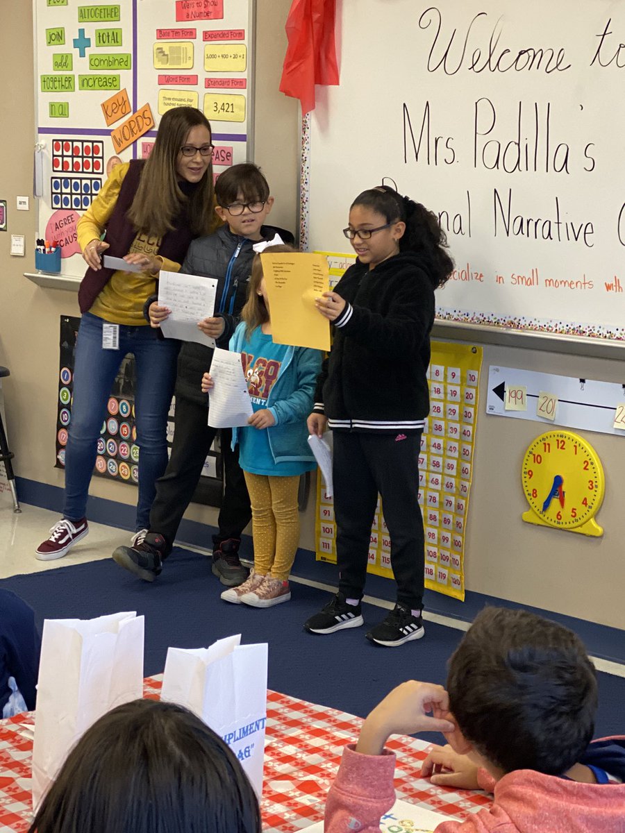 Iwrite94's tweet photo. Today’s Writing Cafe in @MariaMPadilla5 2nd grade class was a success!!! I loved listening the students stories in their own voice. Excellent job with Writers Workshop 👏🏼 👏🏼 👏🏼. #NISDLegends @NISDFields #thisiswriting #celebratingstudents @jenni6_hammond #writersworksop #writing https://t.co/hjuvRy6Ehj