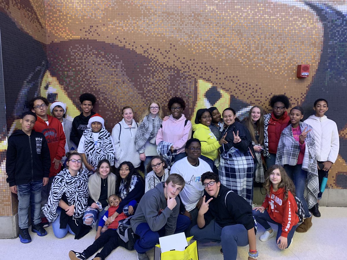 teachin4u's tweet image. Annual Career in Sports field trip @hornets Go Pack!!  @WMSWolfpack