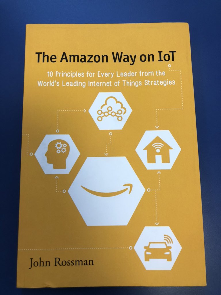 billjordan4's tweet photo. Book #63 on the year: The Amazon Way on IoT by @johnerossman. A ton of great anecdotes to consider for future business prospects. #read https://t.co/nN6IAfwDCr