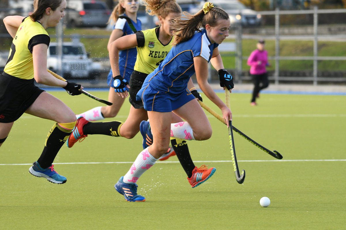 OBSP_Vancouver's tweet photo. Handsworth Royals Sr. Girls secure their 3rd consecutive BC Provincial #Fieldhockey Championship with decisive 7 goal victory over the Kelowna Owls at #RutledgeField. #NorthVan #BCProvincials2019 #3peat @FieldHockeyBC @BCSchoolSports @WVFHC @htsumura https://t.co/VVQw03m0iN