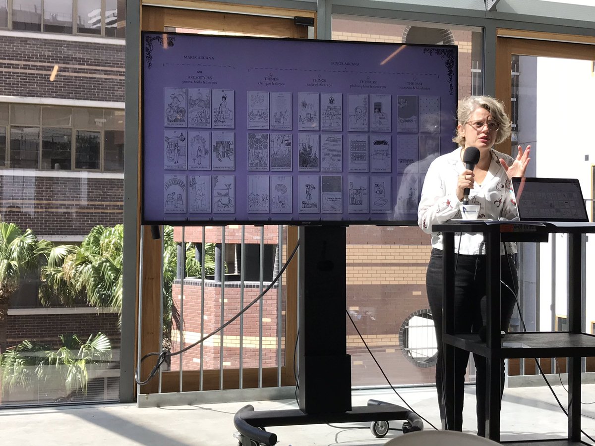 AntonioGreer's tweet photo. Had such an engaging morning with @LaraSPenin and getting to trial her “New Work Tarot Deck”
#SDNOW #SDNOW4 #Conference https://t.co/BINr5xFaWV