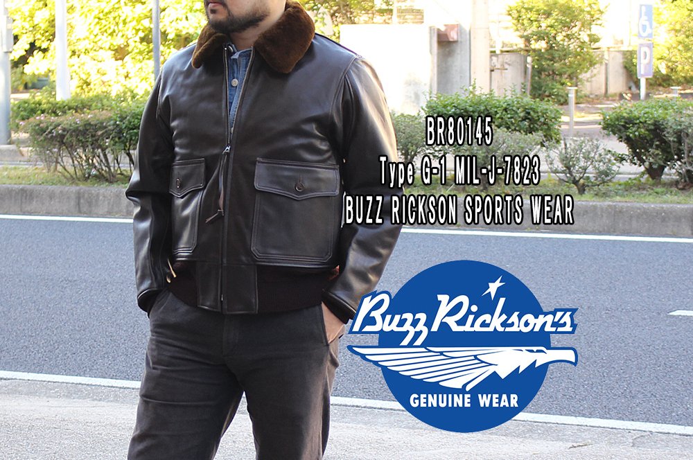 vinpara758's tweet photo. バズリクソンズ フライトジャケット Type G-1 MIL-J-7823 BUZZ RICKSON SPORTS WEAR

おはようございます！！VINPARAのヒロちゃんです。
今回は男のロマンG-1をご紹介させてください！！
海軍航空局が開発したジャケット。陸軍航空隊が同時期にA-2を開発した。
個人的にはどっちも捨てがたい！！ https://t.co/ezl2Su3up4