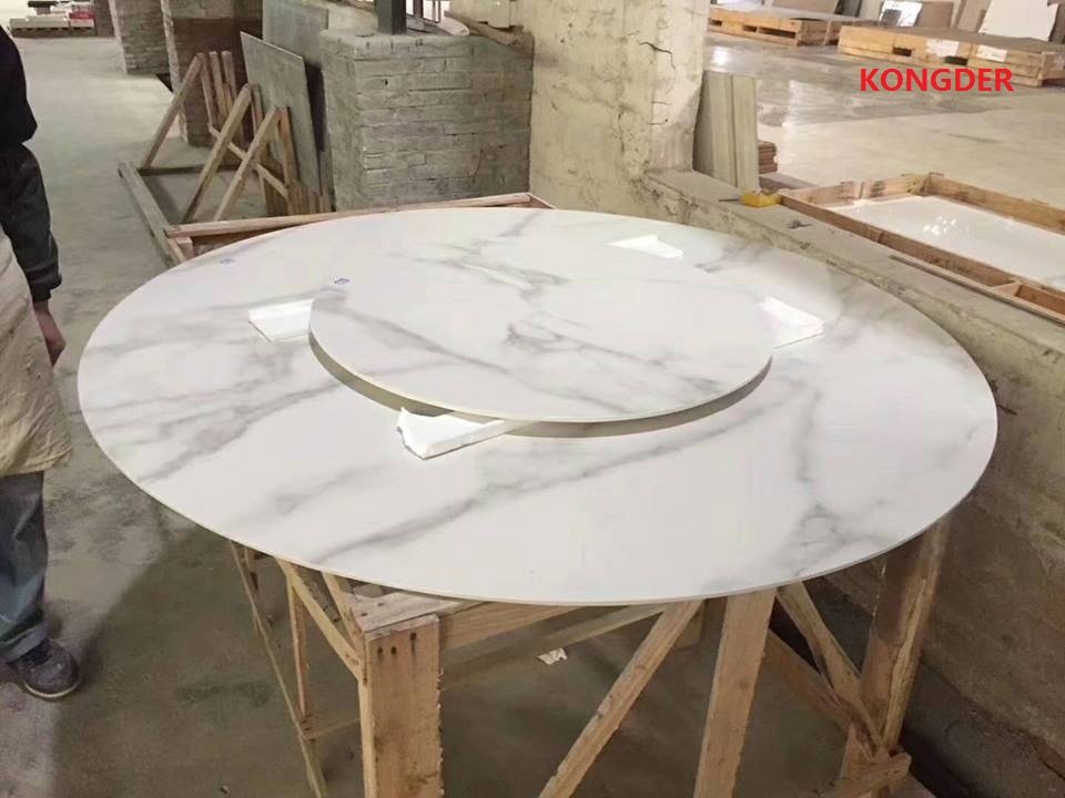 Display porcelain finished product of decoration, product seamless joint technology use by Kongder porcelain adhesive. It's hard to find out the glue line after polishing because of Kongder adhesive can achieve perfect color matching. #porcelain #decoration #stone  #kitchen