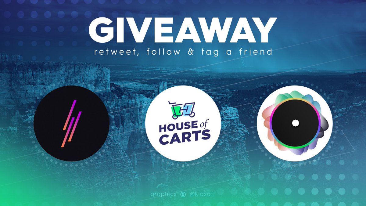 dotbotsio's tweet photo. Big Giveaway! 💥💥💥

x1 @dotbotsio Dot AIO Lifetime Key
x1 @HouseCarts HOC 3-Month Membership
x2 @SlashProxies 5GB Resi Proxy Plans

Like, retweet and follow:

@dotbotsio
@HouseCarts 
 @SlashProxies 

for a chance to win!

Winner will be chosen in 24 hours. :) https://t.co/pmZOUcfgc6
