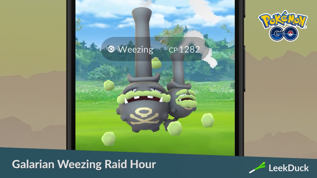 Leek Duck Nyc On Twitter A Raid Hour For Galarian