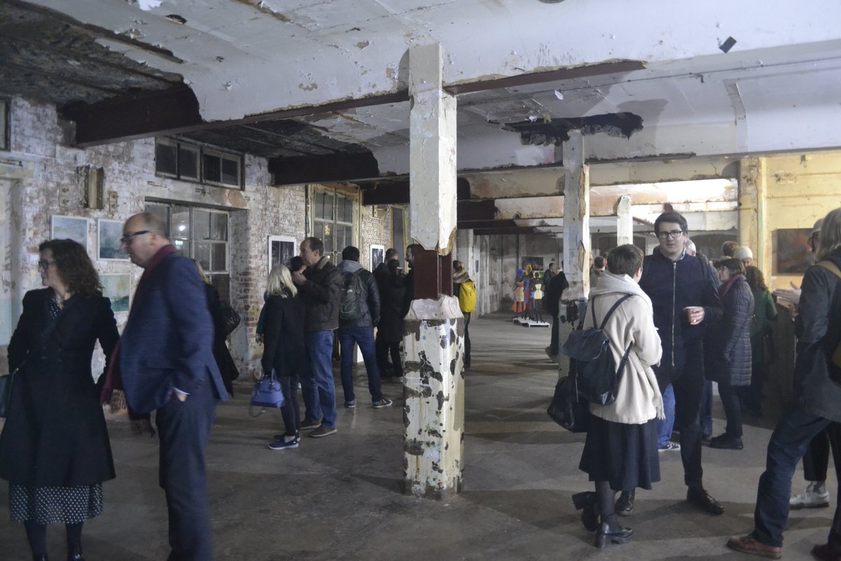 BIG thanks to everyone who came to Exhibit Here’s 2019 #ArtMazeExhibition Private View at #Bargehouse <a href="/OxoTowerWharf/">Oxo Tower Wharf</a>, the turnout was amazing!