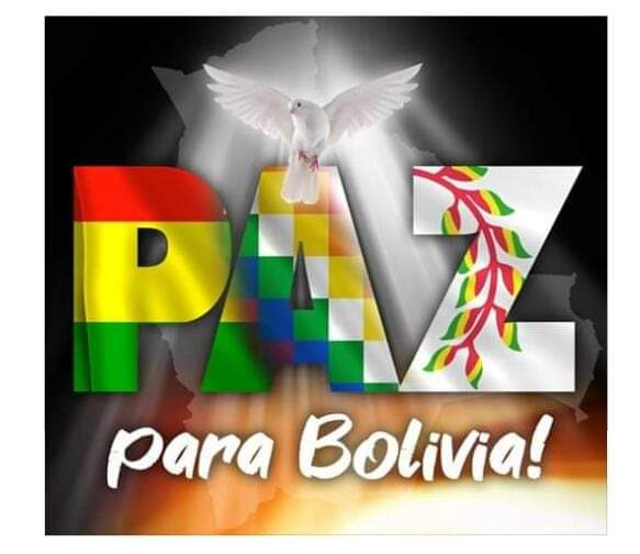 Nuestro compromiso debe ser con la Patria, basta Evo Morales el pueblo quiere paz la vida de nuestros compatriotas no valdrá para usted, pero para nuestras familias vale oro