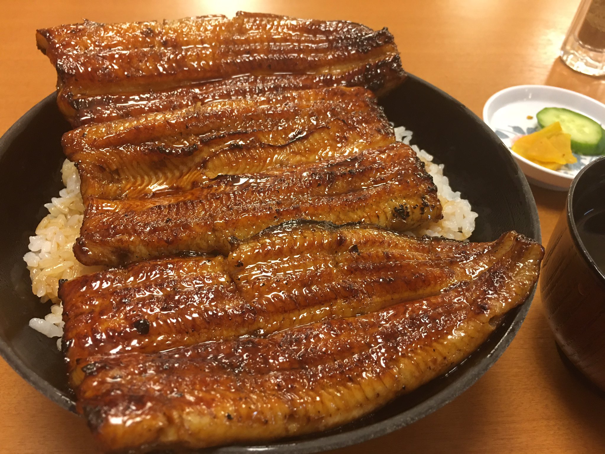 ホチカモ 三島 元祖 うなよし 上うな丼 おいしゅうございました ホチカモ 三島 元祖 うなよし 上うな丼 おいしゅうございました