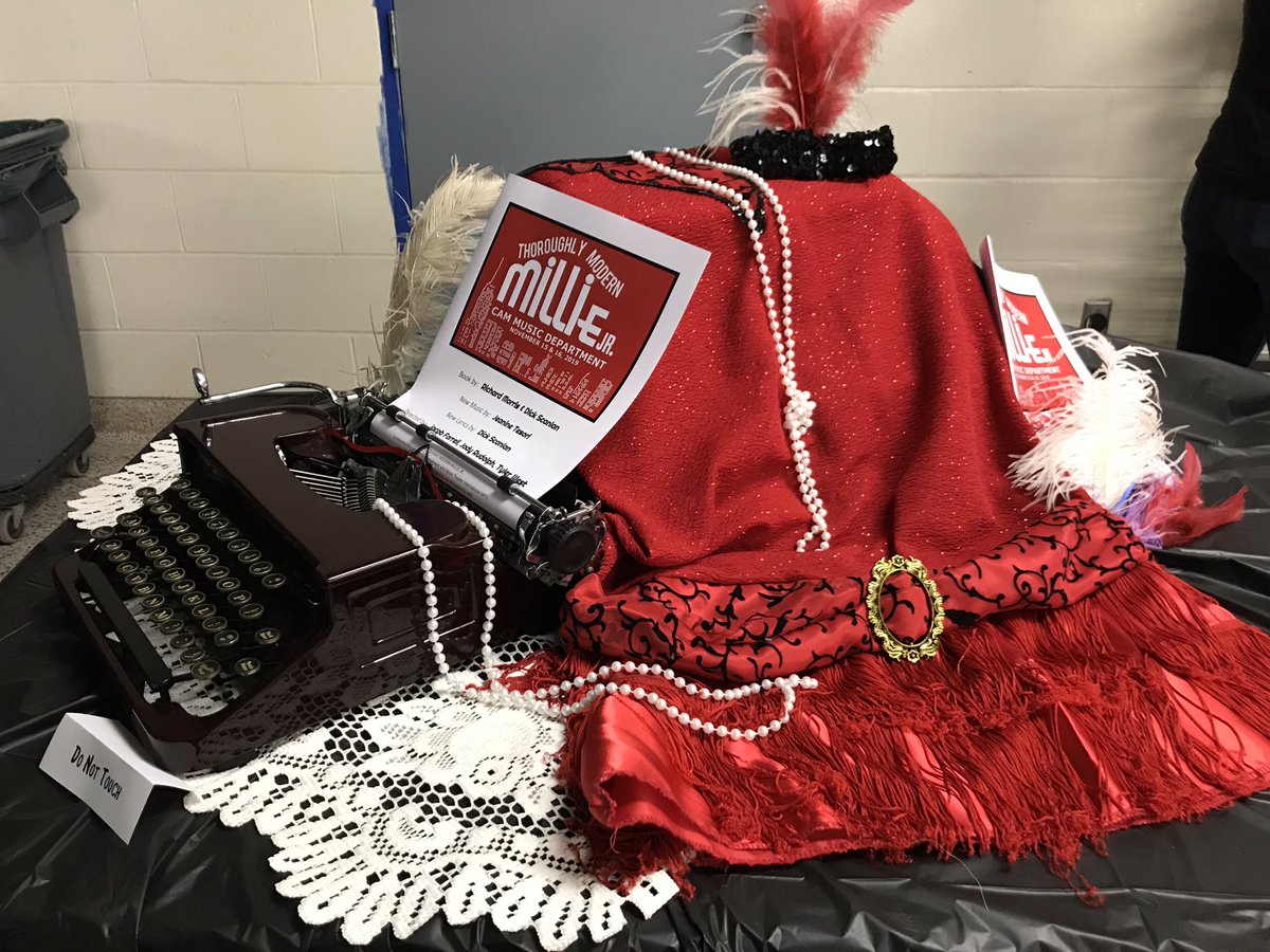 JodyARudolph's tweet photo. “Thoroughly Modern Millie” show #1 was a success. https://t.co/tEsdaHFW47