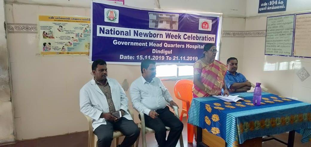 NHM_TN's tweet photo. #NationalNewBornWeek (15.11.19 to 21.11.19) #Fisrtday (15.11.19) Observed in #Dindigul மாவட்ட தலைமை அரசு மருத்துவமனை https://t.co/wlC71A60W7