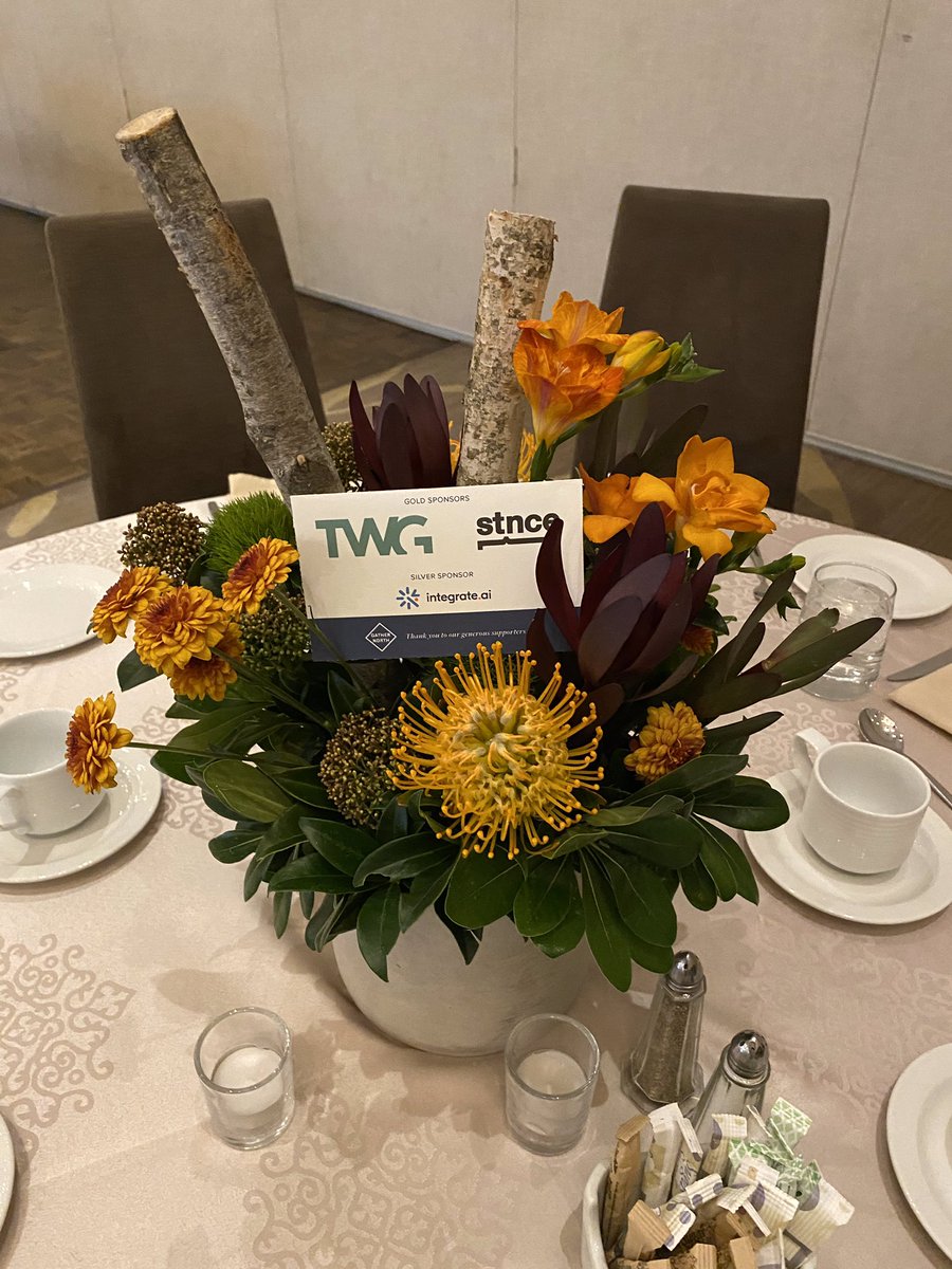 The 5th annual Gather North has officially kicked off!

Shout out to our sponsors <a href="/TWG/">TWG, a Deloitte business</a> @stnce_ @IntegrateAI