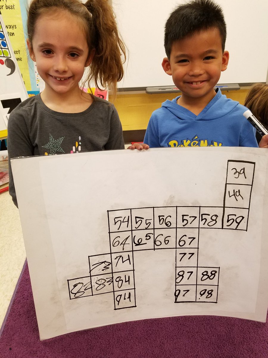 MissGentzler1's tweet image. Working together completing these hundreds chart puzzles! #numberpatterns #teamnorthern