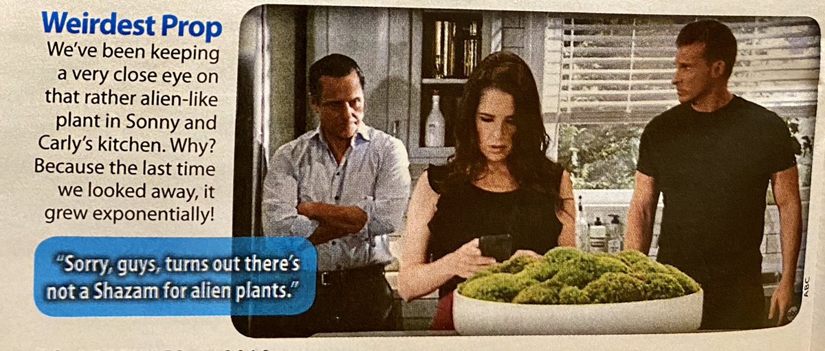 proudnanaKathy's tweet photo. SID Best & Worst of 2019
βWeirdest Propβ
I have to agree with that one and love the quote ππβ€οΈπ
#JaSamSon #Sason #JaSam #GH https://t.co/JqiMNvUL6n