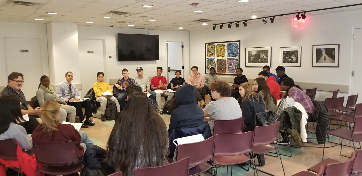 MREMotivation1's tweet photo. #MBK  #EBCSTAYWOKE
EBC-Bushwick HS For Public Service @StFrancisCollege for the monthly student led
Brooklyn Youth Policy Council 2019 https://t.co/g9vBDCwqnM