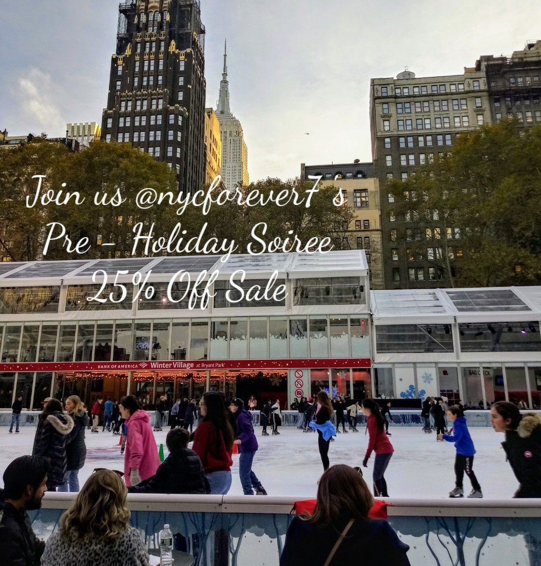 nycforever7's tweet photo. #Bryantpark #iceskating #empirestatebuilding
#americanradiatorbuilding #artdeco #gothic #architecture #midtownmanhattan #42ndstreet
Visit us this weekend @ebay.com/usr/nycforever7
for our
Pre - Holiday Soiree Sale
25% Off Select Pieces
#books #collectibles #jewelry
#vintage https://t.co/KgPdccTquW