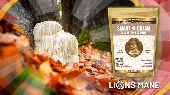HeidiHmoretti's tweet photo. New! #MCT #CoconutCreamer w/ #LionsMane Mushroom, supports memory, nerves &amp; #healthygut 💛 Stimulates #NerveGrowthFactor (NGF) in the brain. 16% off first order.  Share/Shop now https://t.co/xS0x7CN0U3
*contains affiliate links https://t.co/Zvtdu2tBJ5