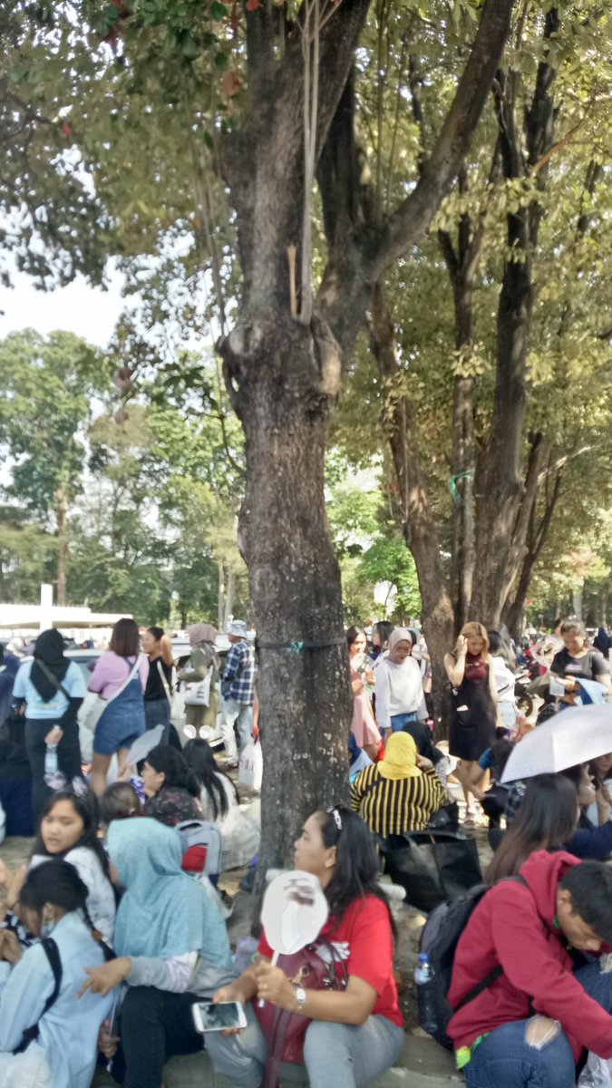 InfiniteLjong's tweet photo. Ada yang udah sampe venue #ODEtoYouinJAKARTA ? Aku udah sampe ya~

Ayo bertemu aku yg sedang duduk ngemper di bawah pohon seberang sini(?) https://t.co/CPY8N1k67B