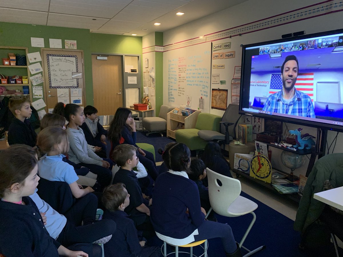 G3GEMSCHI's tweet photo. Fascinating Friday blending our Exploration and Space units with landing engineer Ravi Prakash w/@NASAJPL Science is all about asking questions & brainstorming “just crazy enough to work” solutions. Agreed!#EPTSOYP #ExploreClassroom @ebtsoyp (& thank you Jesse for Saturn pics!) https://t.co/bgIUkye92b