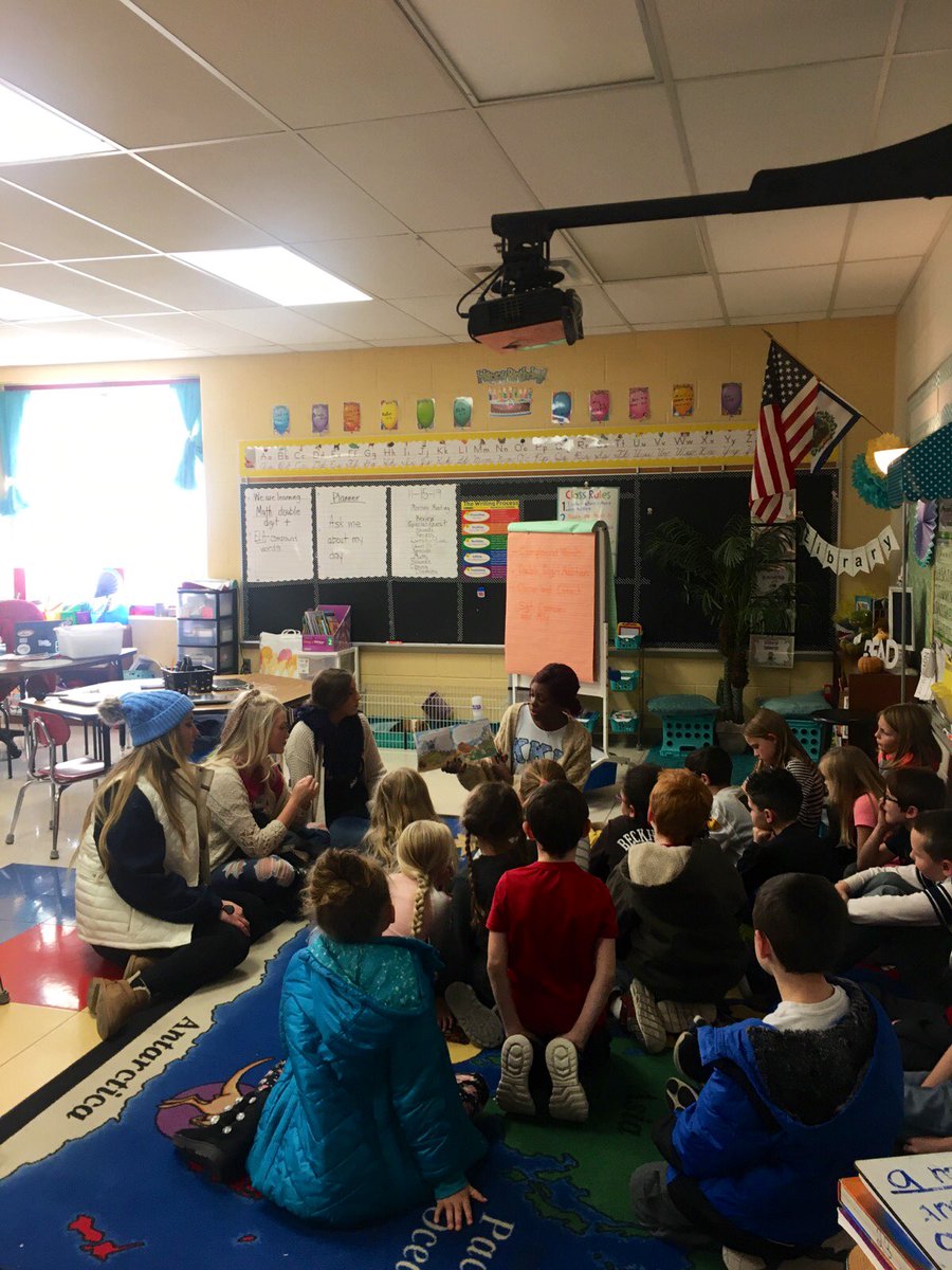 MylanPatriots's tweet photo. Special thanks to the ladies of @BetaUpsilonKKG for visiting our 2nd Graders today for their Reading is Key Event! Students heard a read aloud, had a snack and got to choose 2 brand new books to take home. Thank you Kappa! 💙⚜️ #mylanpatriots @WVUGreekLife @KappaKappaGamma https://t.co/WVdHxfsjEO