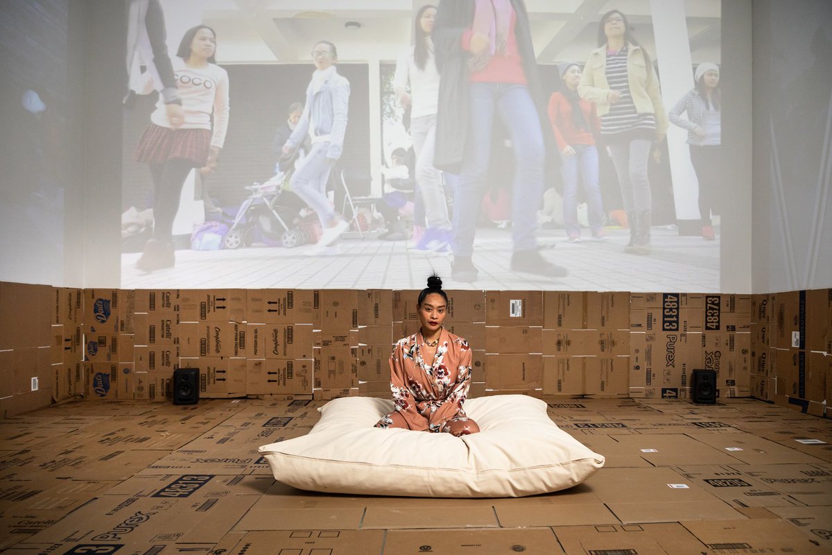 PrixSobeyAward's tweet photo. Congrats Stephanie Comilang, the 2019 #SobeyArtAward winner!

"Winning the Sobey Art Award and representing a demographic that looks like me hopefully let's others know the limitless possibilities of who you can be as an artist." -Stephanie Comilang https://t.co/hDo0VMfIHR