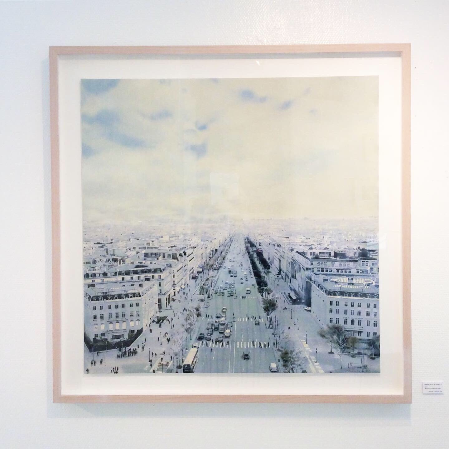 極美品‼️荻原美里さん水彩画「beyond memory/記憶の先