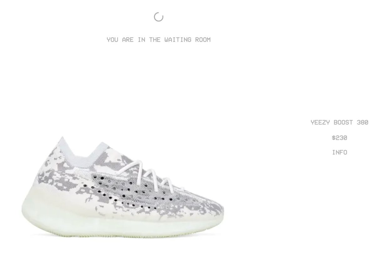 adidas yeezy waiting list