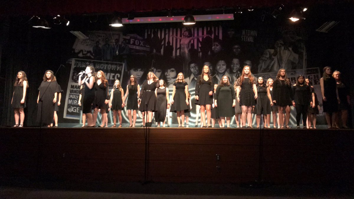 morgane_watkins's tweet photo. Just left the Motown Musical Revue and WOW!! I can’t say enough good things about the performance. Make plans to see this show! You will not be disappointed. I was so proud of our students and Mr. Moore I thought my heart might just burst. @MotownEastChoir https://t.co/vaiFml0XcN