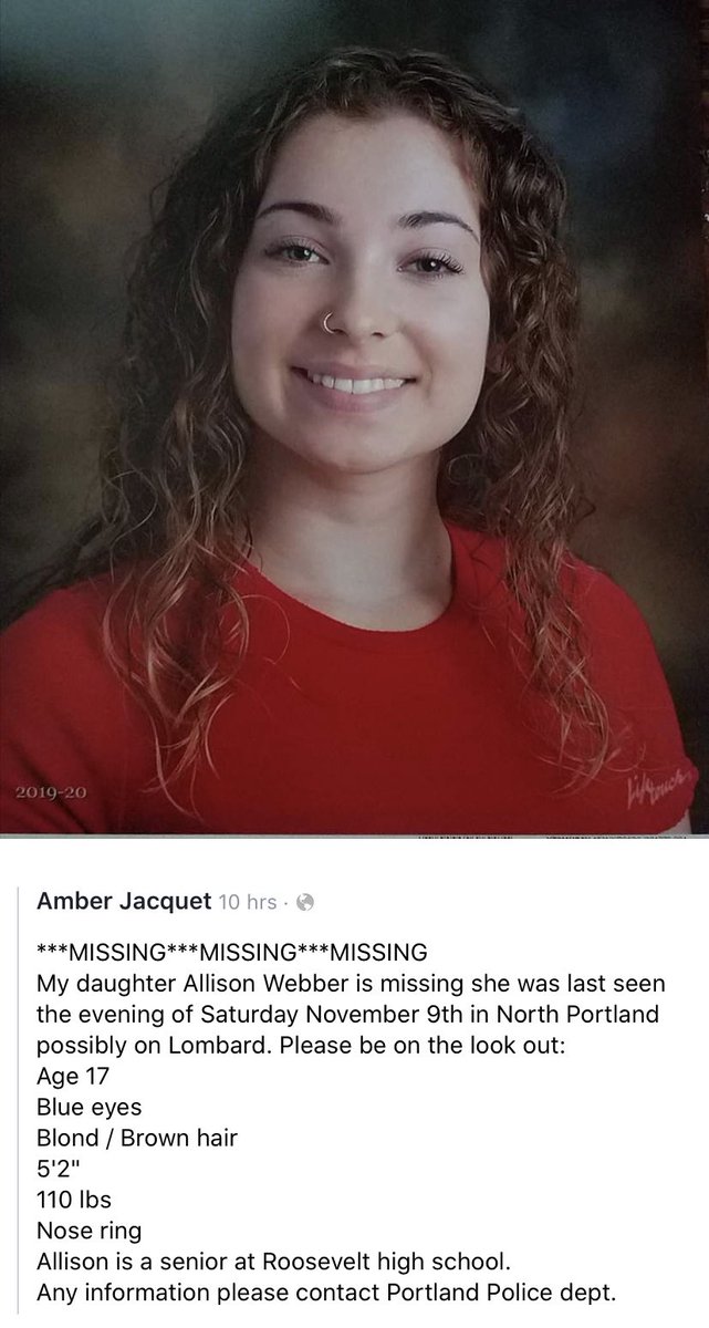 One of our students is missing.