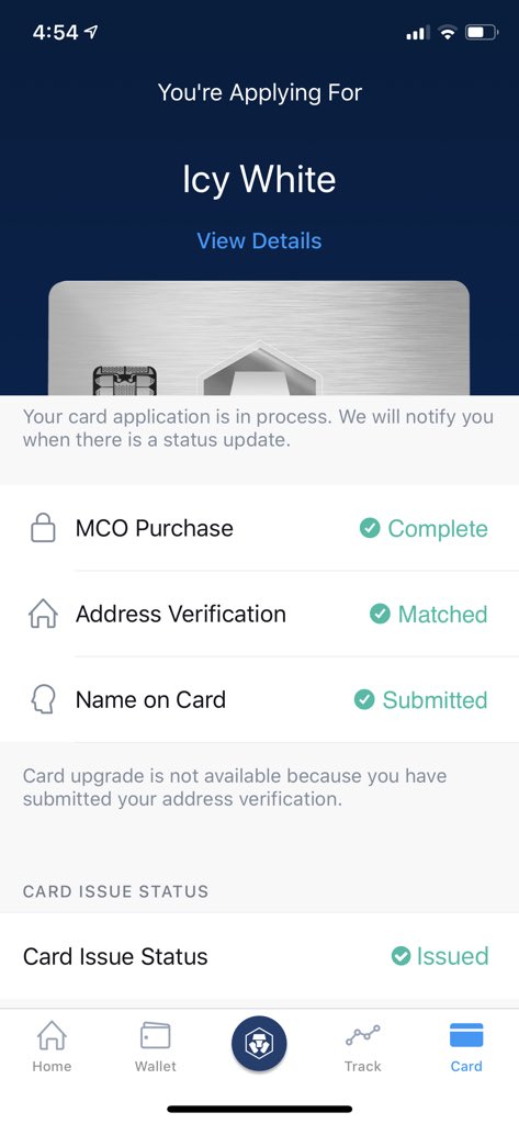 TravelCryptoFam's tweet image. My @cryptocom #MCO Icy White card is on its way! Thanks to @Kris_HK @ericnode and the team for making this happen. I might be one of the #1 to receive it in New Zealand.