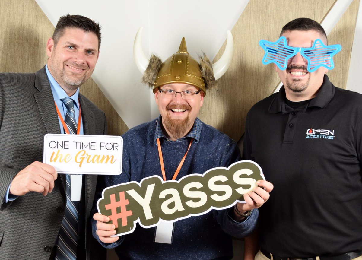 OpenAdditive's tweet image. Open Additive team letting loose at AFRL's inaugural Small Business Pitch Day! We're proud to be one of 14 firms selected for "Beyond Phase II" SBIR funding, and looking forward to advancing metal AM for the US Air Force and its industrial base! #afteopitchday #afrl #sbir