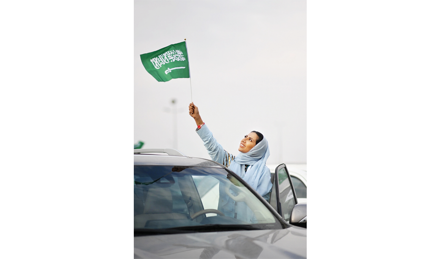 arabnews's tweet photo. Hundreds of Saudi women drivers took the wheel at the driving school arena in Riyadh in a bid to break the #GuinnessWorldRecord for the longest women’s car convoy 

@GWR  #GWRDay  #SaudiWomenCanDrive 

https://t.co/h9u7cdVLMb https://t.co/E5szF3g7w0