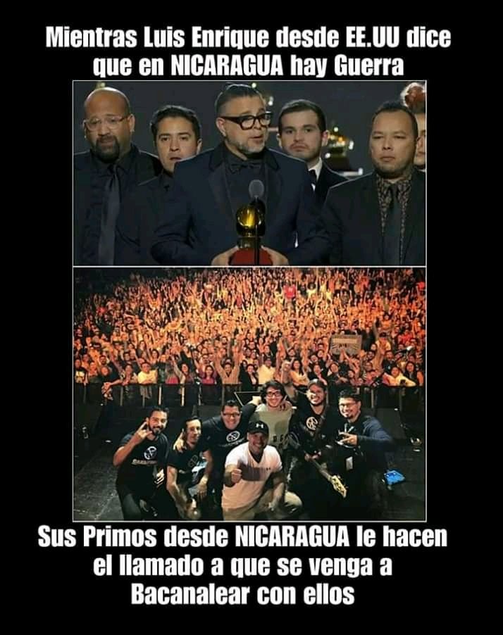 van_dwaltcastro's tweet photo. Típico de los niños mimados que solo viene a Nicaragua una o dos veces y ocupan una plataforma para ganar popularidad sin embargo como siempre el show se les cae https://t.co/6Jrtcaeqba