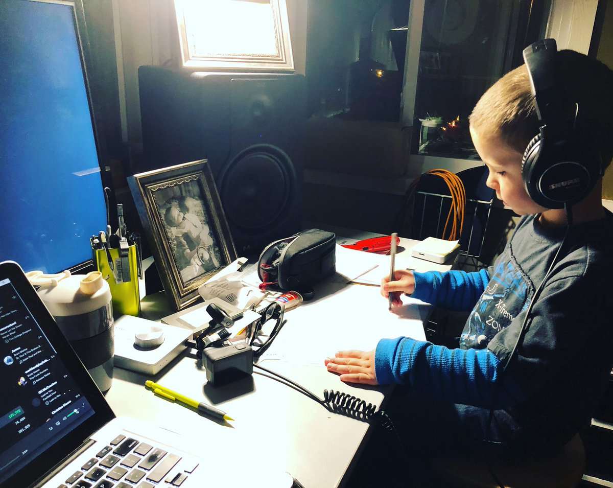 JoshuaOlsenInc's tweet photo. Nothing makes me feel more full than when one of my sons wants to be with me, and comes into my office and says, “Dad can I Listen to the music you made.”  My heart is full tonight! #music #dad #family #newmusic #denver https://t.co/HeDeApAhFI