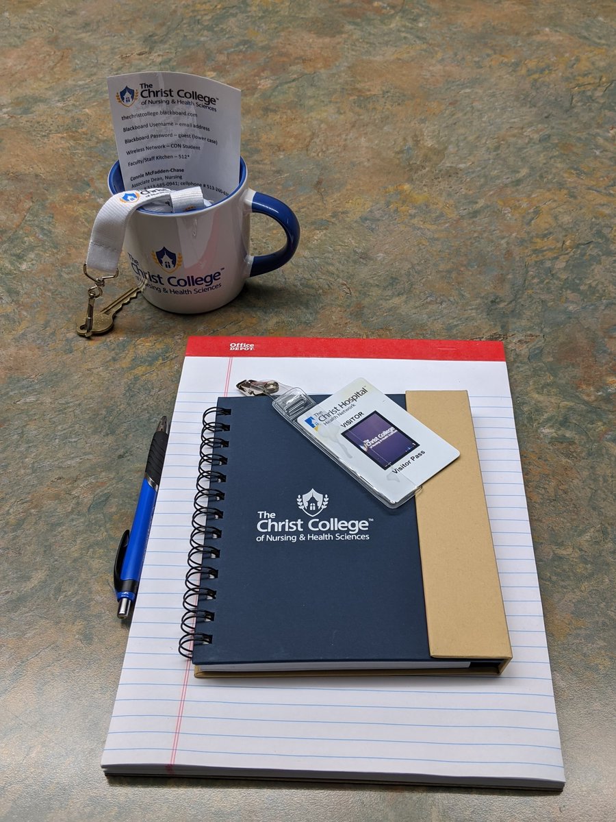 Ready for our CCNE accreditation visit on Monday. Looking forward to showcasing our college and nursing department plus learning new ways to improve #imintherightplace