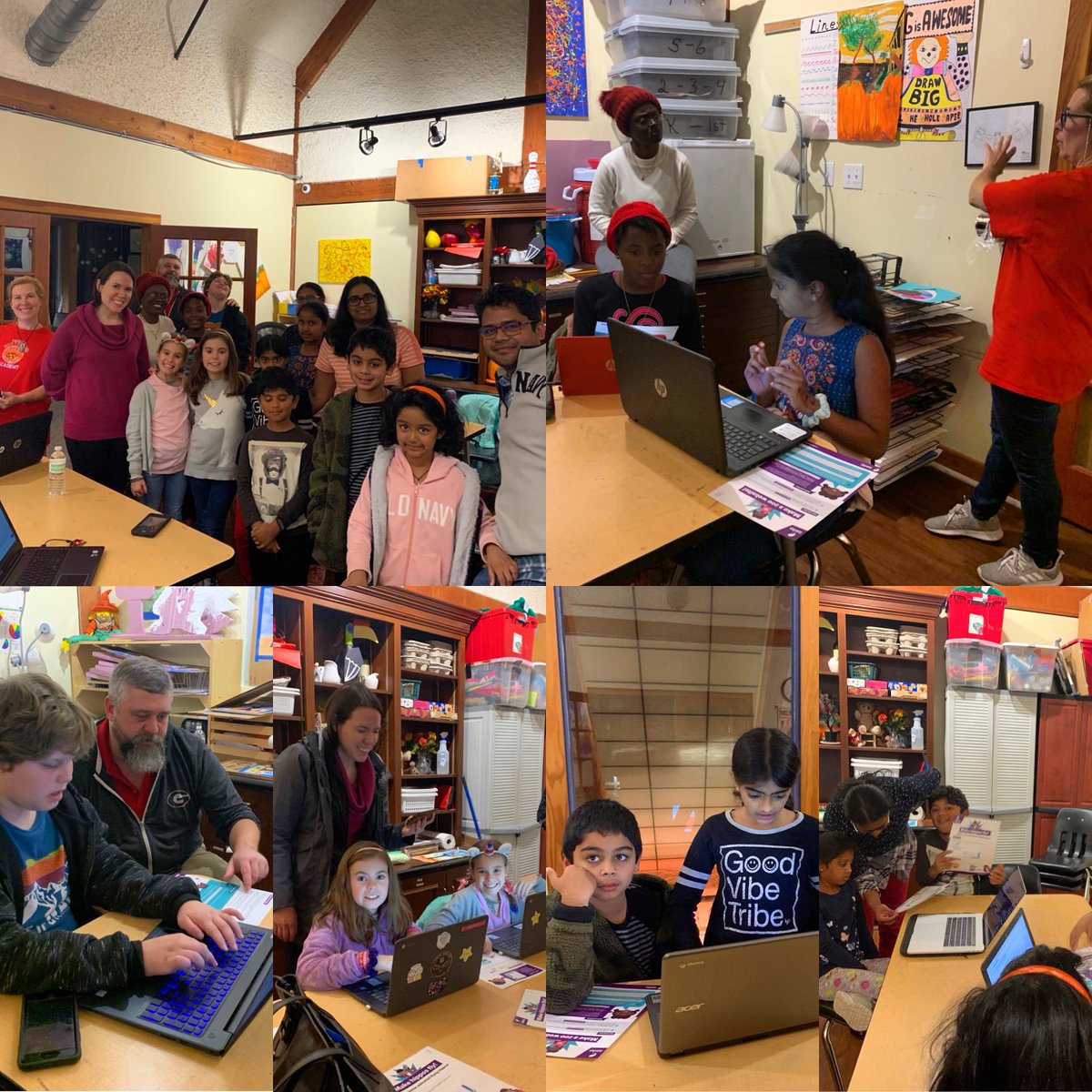 lkncoderdojo's tweet image. Fantastic start to Lake Norman @CoderDojo. Kids coded hippos to fly using scratch. It’s humbling to see the twinkle in their eyes. Did we mention there were more girls than boys to code? Thanks, Phoenix Montessori Academy for hosting us #coderdojo #lkncoderdojo #microbit