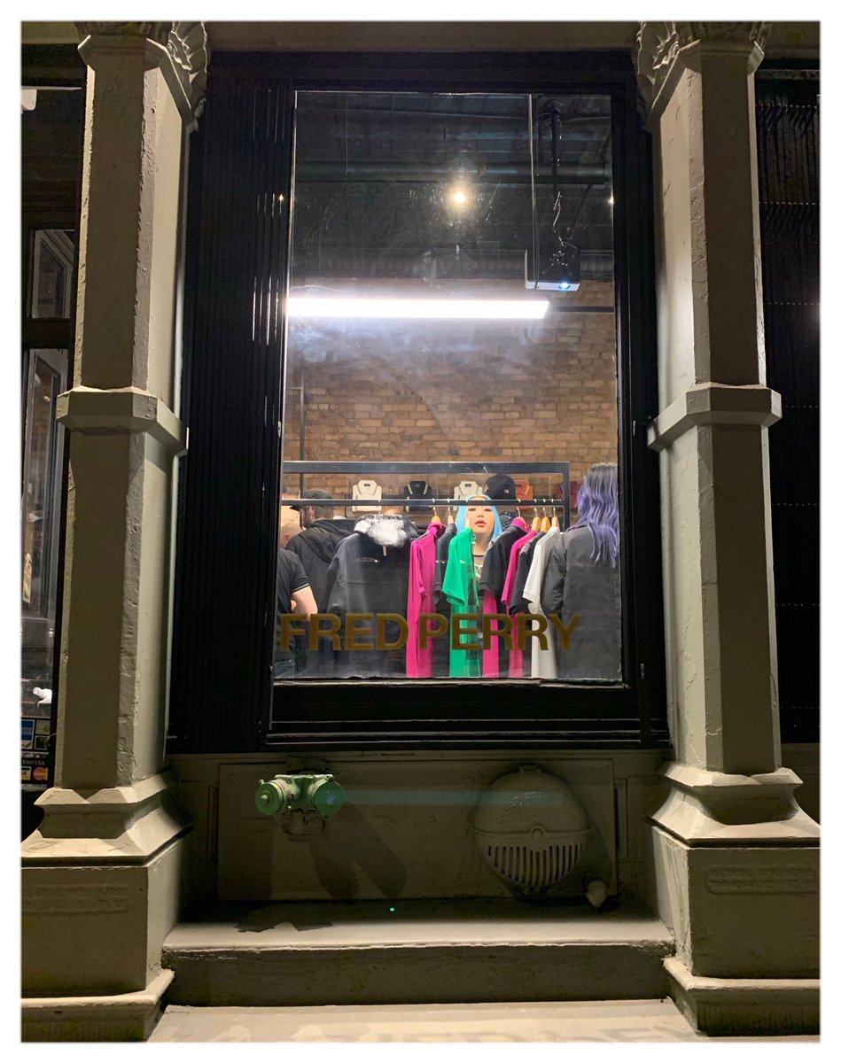 bgyarchitects's tweet photo. Launch party of our new Fred Perry store on Broome Street, Lower Manhatten, NYC โ @fredperry @FredPerryNYC @FredPerry_Sub #fredperry #fredperrynyc #fredperrysubculture #newyork #nyc #subculture #lowermanhatten #interiors #authentic #buckleygrayyeoman #retail #usa #party https://t.co/Effs161I7J
