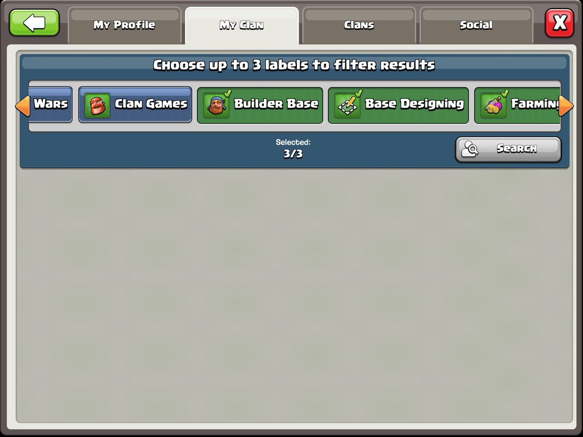 Kat43142949's tweet image. @ClashofClans having issues with the new search recruitment feature. Asked for help multiple times and now being refused any assistance. It works on some accounts not others and I have followed all advice given. #ClashOfClans #recruitmentsystem